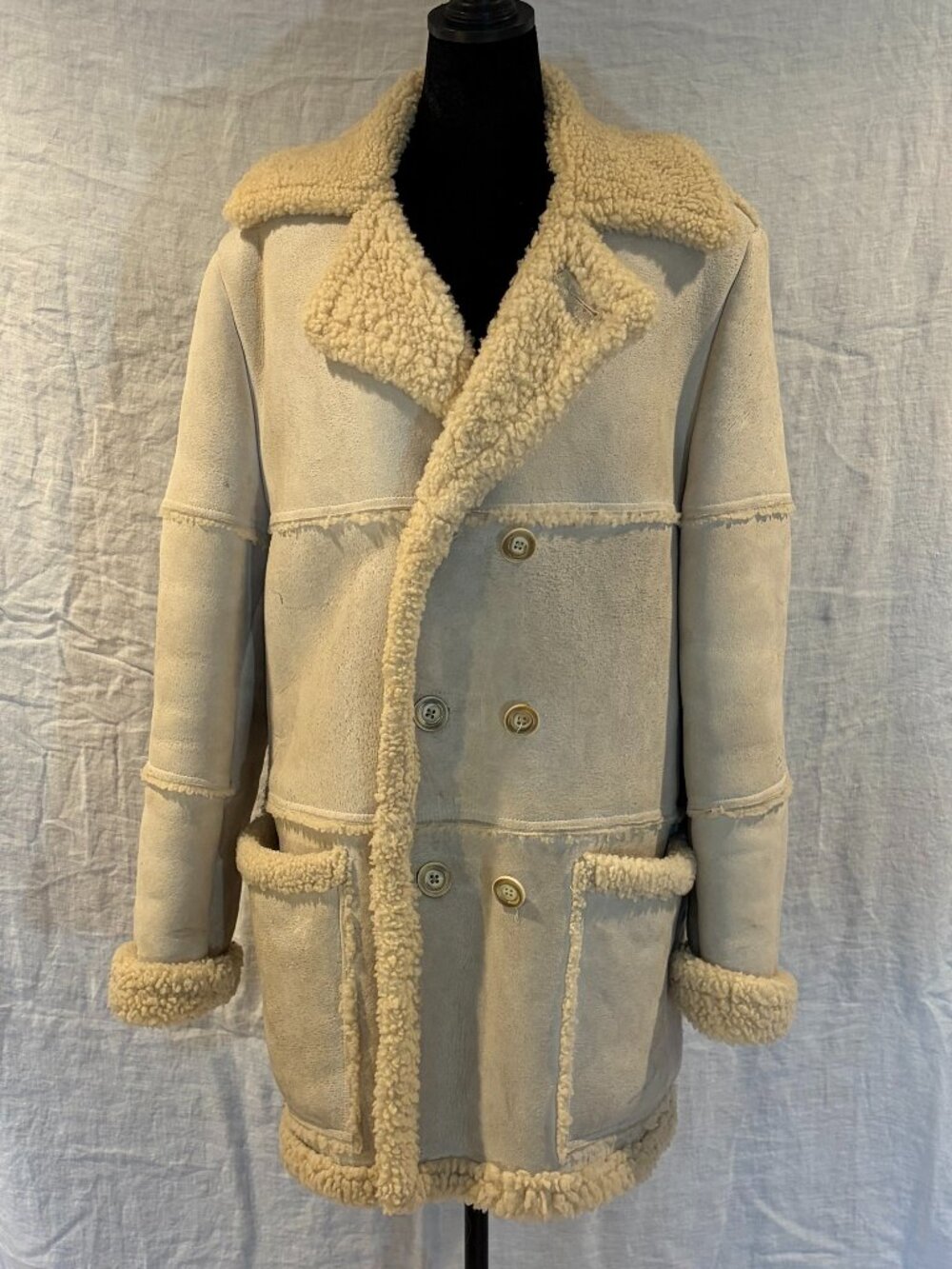 Robert Lewis shearling coat (size 40)